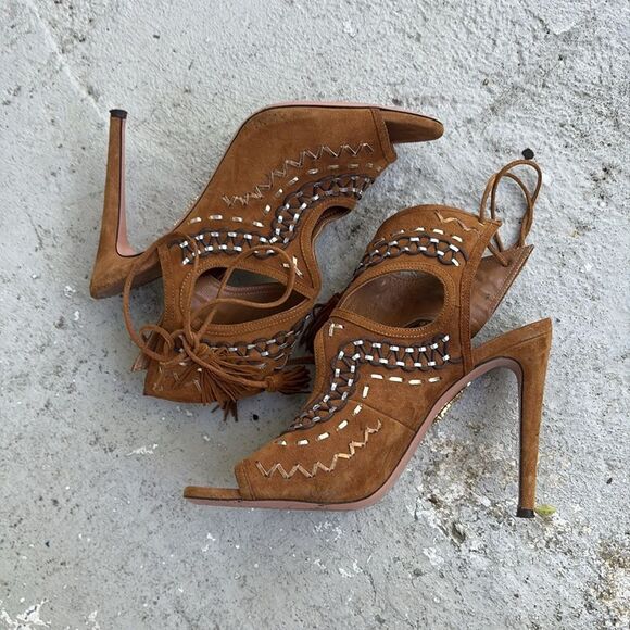 Aquazzura Suede heels - Picture 2 of 10